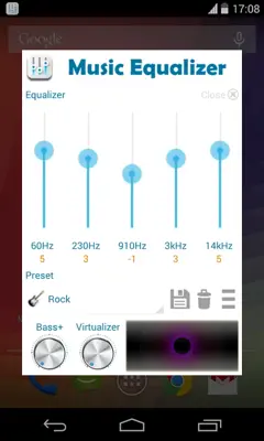 Music Equalizer android App screenshot 2